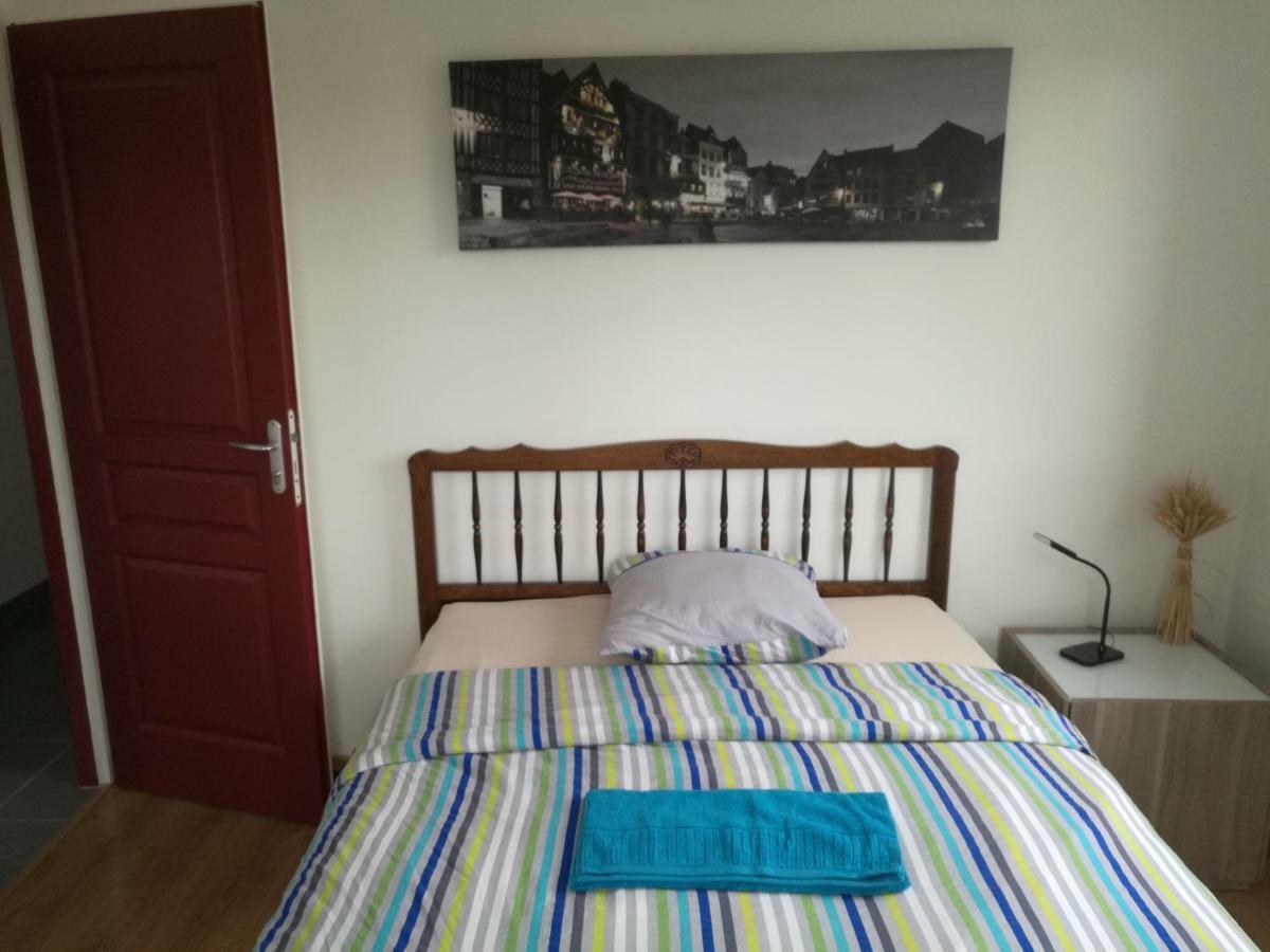 Grand appartement proche CHU Rouen Extérieur photo