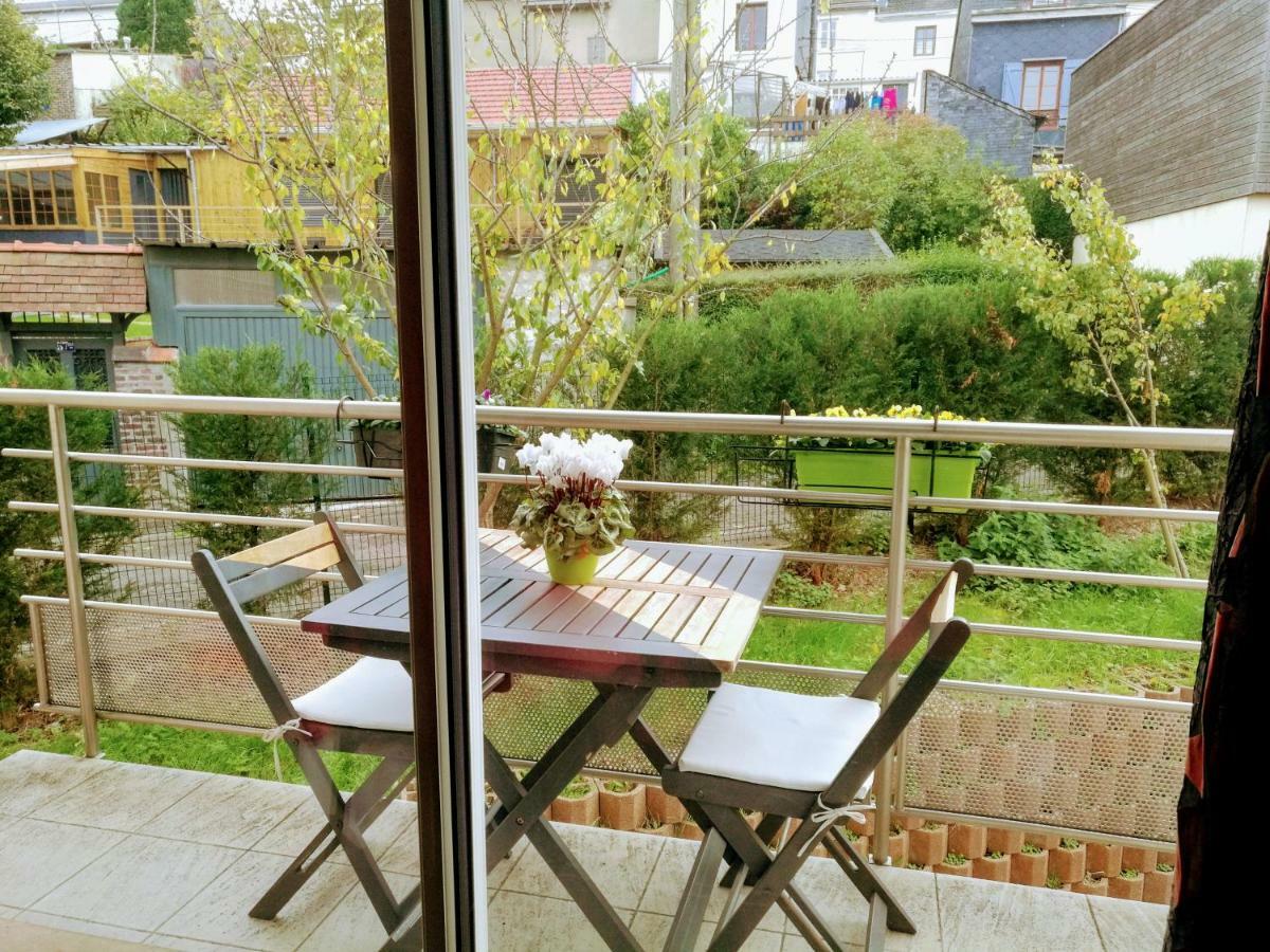 Grand appartement proche CHU Rouen Extérieur photo